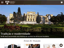 Tablet Screenshot of abreuadvocacia.adv.br